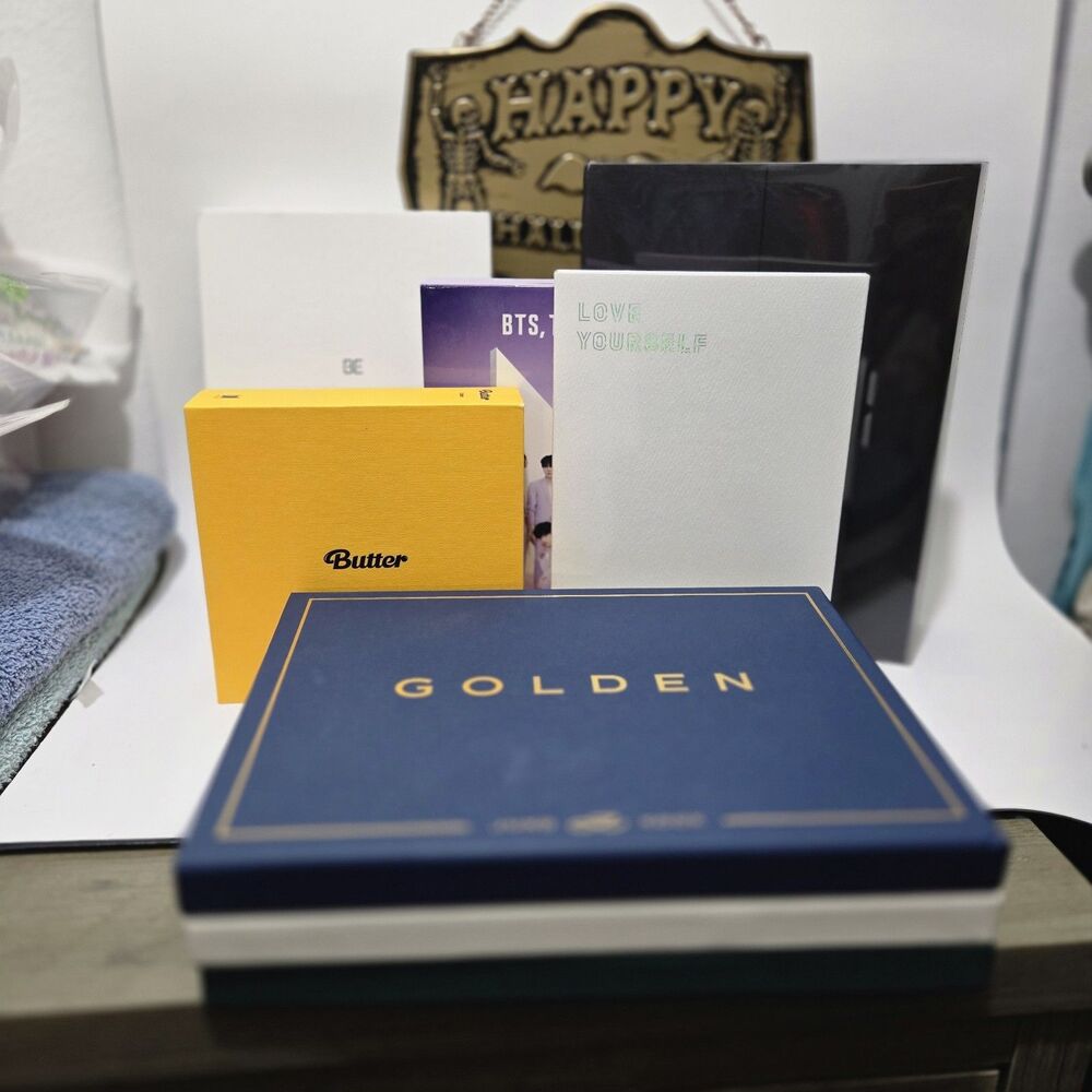 BTS Album Collection Proof Butter BE Golden BTS The Best Lot No Photocards